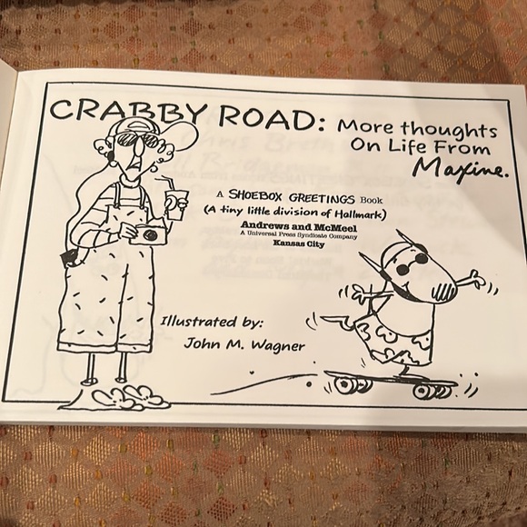 🌸3 for $18🌸 Maxine's Crabby Road: More thoughts on life from Maxine. Vintage - Picture 9 of 9